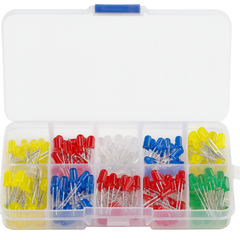 200PCS 5 Colors F3/F5mm LED Kit (Plastic Box) EACH thumbnail 1