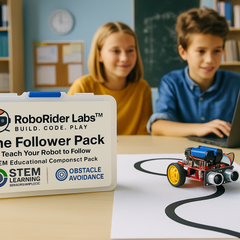 Line Follower Robot Sensor Component Pack STEM Robotics.(Plastic Box) EACH thumbnail 2