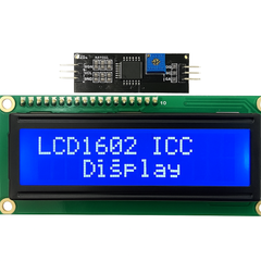 LCD1602 I2C Display (Blue Backlight) 1 Pack thumbnail 1