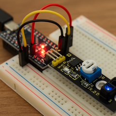 Triple IR Line Tracking Sensor – 3-Channel (STEM Robotics) thumbnail 2