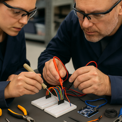 2.54mm Jumper Wires / Breadboard Jumper Wires Jumper Wires Male–Female 40pin 20cm 5 Pack thumbnail 4