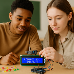 LCD1602 I2C Display (Blue Backlight) 1 Pack thumbnail 3