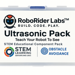 Ultrasonic Sensor Component Pack STEM Robotics. (Plastic Box) EACH thumbnail 1