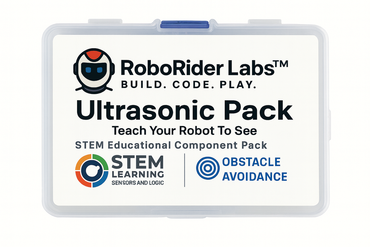 Ultrasonic Sensor Component Pack STEM Robotics. (Plastic Box) EACH