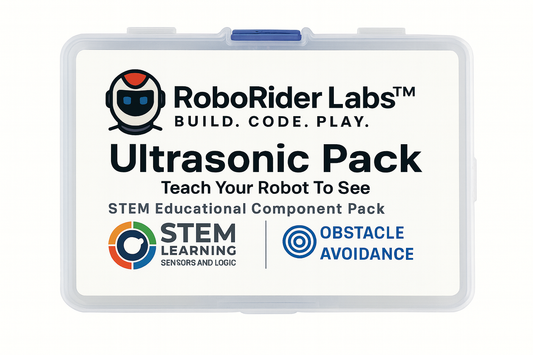 Ultrasonic Sensor Component Pack STEM Robotics. (Plastic Box) EACH